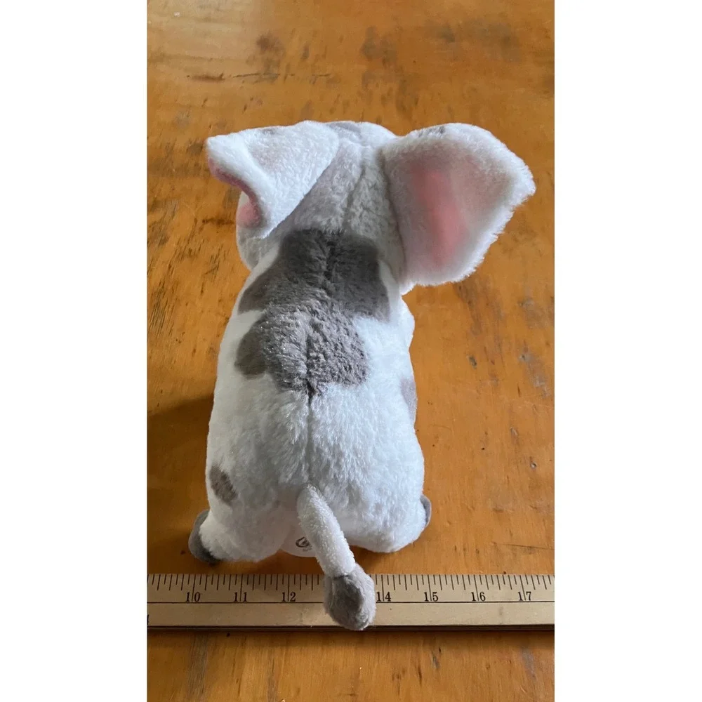 Disney Pua Plush Toy Kids 9 Inch White Moana Pig Spotted Stuffed Animal